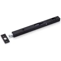Dulimex DX - Bascule kantschuif / type 822 / 200x17x15 mm / staal / zwart