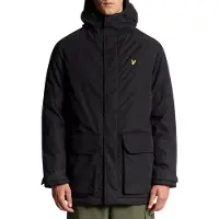 Lyle & Scott Heren Jassen Membrane Parka - Zwart - Maat XXL