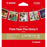 Canon PP-201 photo paper plus glossy II 265 grams 13 x 13 cm (20 vel) Fotopapier