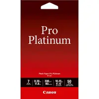 Canon PT-101 pro platinum photo paper 300 grams 10 x 15 cm (50 vel) Fotopapier