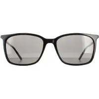 Calvin Klein zonnebril CK18534S 001 Zwarte vaste rook