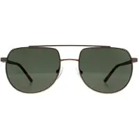 Calvin Klein CK20301S 716 mat licht goudgroene zonnebril