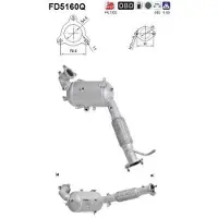As FD5160Q Roetfilter (DPF)