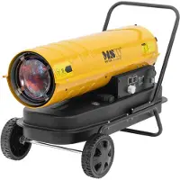 MSW Dieselkachel op wielen - 30 kW - 38 l