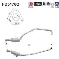 As FD5176Q Roetfilter (DPF)