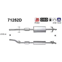 As 71252D Katalysator