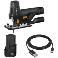 Batavia 12V Accu Decoupeerzaag - Fixxpack 2.0 Set (incl. 2Ah accu & USB-C oplaadkabel)
