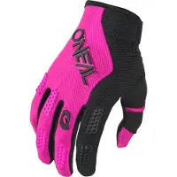 O'Neal Element Racewear Zwart Roze Dames Motorcross Handschoenen Maat 2XL