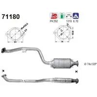 As 71180 Katalysator