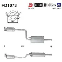 As FD1073 Roetfilter (DPF)
