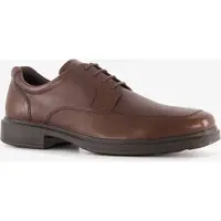 Ecco Helsinki leren heren veterschoenen bruin maat 40