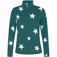 Protest PRTNOON 1/4 zip Skipully dames Blauw dessin S/36