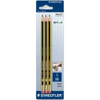 Staedtler Potlood noris standaard 120-0 hb met gum | 10 stuks