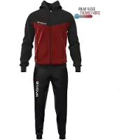 Givova Visa Melange Tracksuit Zwart 8-10 Years Kinderen