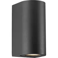 Nordlux Up Downlighter Asbol Zwart Afgerond