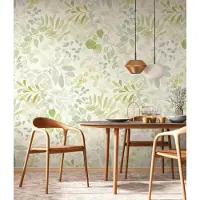 A.S. Création AQUAREL BLOEMEN FOTOBEHANG | Herhaalbaar Patroon - 1,59 x 2,80 meter - Aquarell Dreams