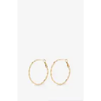 Sissy-Boy Gold Plated Irregular Hoop Oorbellen
