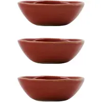 House Doctor Diva schaal 4 cl 3-pack Rood
