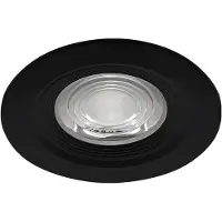Braytron LED Inbouwspot - - 7W 630lm 38D - IP54 Waterdicht - Aanpasbare Lichtkleur 3000K-4000K-6500K - Rond - Zwart