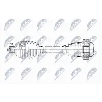 NTY NPW-AU-050 Aandrijfas