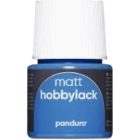 Panduro Hobbylak mat - 45 ml - blauw