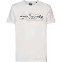Petrol Industries Shirt blauw / goud / rood / wit