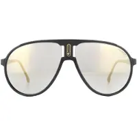 Carrera Zonnebril Champion 65 003/Jo Mat Zwart Grijs Bronze Mirrorood