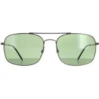 Ray-Ban Aviator Mannen Gunmetal Green Polarisatie RB3611