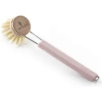Eco Living Afwasborstel Met Vervangbare Kop Roze