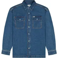 Wrangler Shirt blauw