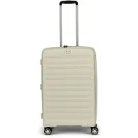D & n lederwaren Trolley 'Travel Line 4700' parelwit