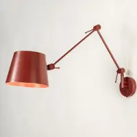 Lumidora Wandlamp 75128 - Voor binnen - CANNES - E27 - Rood - Metaal