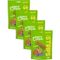 Edgard & Cooper 4x Adult Strips Lam & Kalkoen 75 Gr