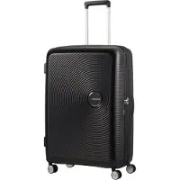 American Tourister Soundbox Expandable Spinner 55cm Bass Black