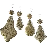 Loberon Kerstversiering set van 4 Dolenza