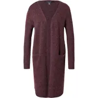 Vero Moda Gebreid vest 'Doffy' bordeaux