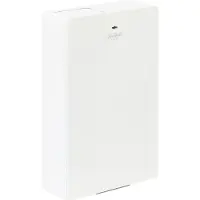 Janibell Prix pedaalemmer, 7,6 l, met sensor, ingebouwd afvalzaksysteem, B 264 x D 100 x H 404 mm, wit