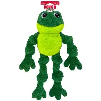 Kong Knots Frog Groene Knuffel voor Honden 46cm