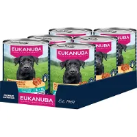 Eukanuba 6x Hondenvoer Nat Life Care Dog Adult Kalkoen en Wortel 400 gr