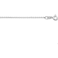 The Jewelry Collection Witgouden Collier anker gediamanteerd 1 4103324 45 cm