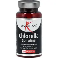Lucovitaal Chlorella Spirulina - 200 tabletten