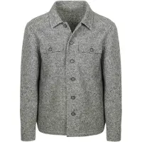 Suitable Suitabe Overshirt Boied Woo Bend Grijs