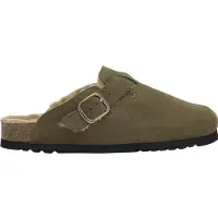 Scholl Klomp Women Fae New F Suede Sa Khaki-Schoenmaat 37