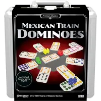 Goliath Mexican Train Dominos In Tin - Koffer - Actiespel - Domino - Gezinsspel - 1 tot 8 spelers