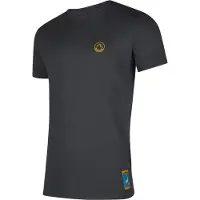 La Sportiva Climbing On The Moon T-shirt Met Korte Mouwen Grijs 2XL Man
