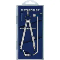 Staedtler Mars comfort 551 - Grijs - Metaal - 26,5 cm - 15,4 cm - Duitsland, Cirkel, Grijs