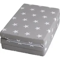 Roba Matras Voor Campingbedje Little Stars 60 X 120 Cm Incl. Draagtas | Maat: 60x120 cm