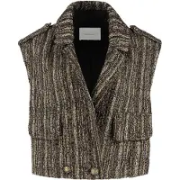 Amaya Amsterdam Dames Blazers Day Gilet - Zwart - Maat M