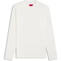 HUGO Slim-fit T-shirt met hoge hals van gemerceriseerde katoen Maat S