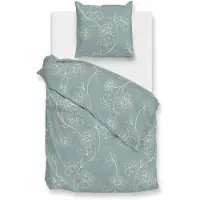 Zohome Zo Home Dekbedovertrek Flanel Alva - blue 140x200/220cm